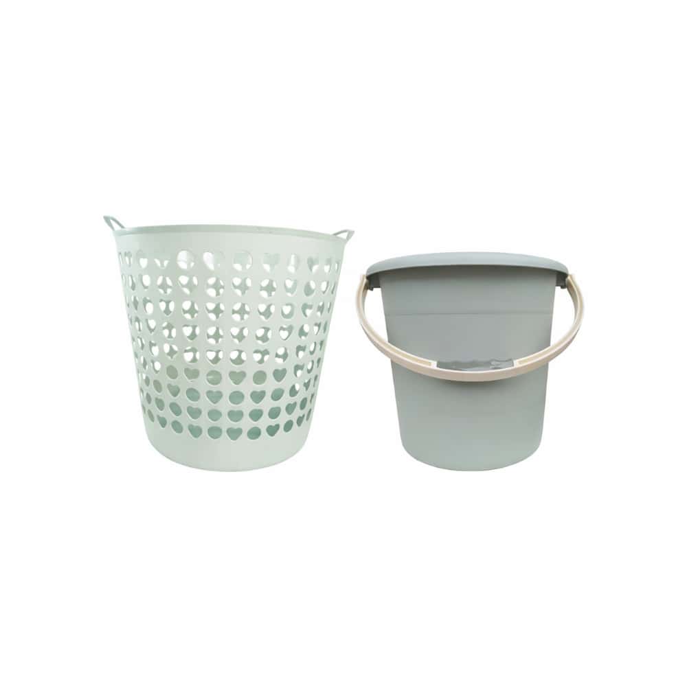 Combo Cesto para la ropa + Cubo P53 35 cm - Miniatura 1