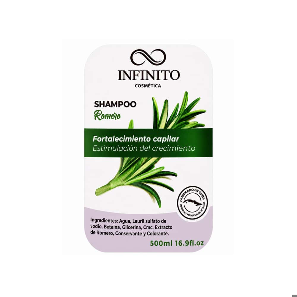 Champú de romero Infinito (500 ml) - Miniatura 3