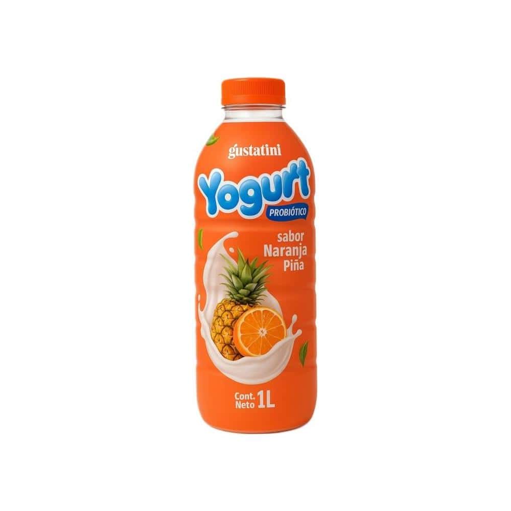 Yogurt de naranja piña Gustatini (1 L) - Miniatura 2