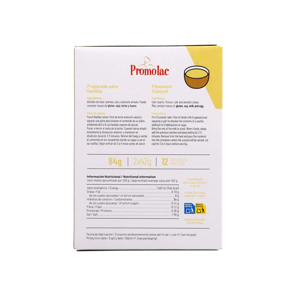 Natillas caseras Promolac (84 g / 2.96 oz) - Miniatura 4