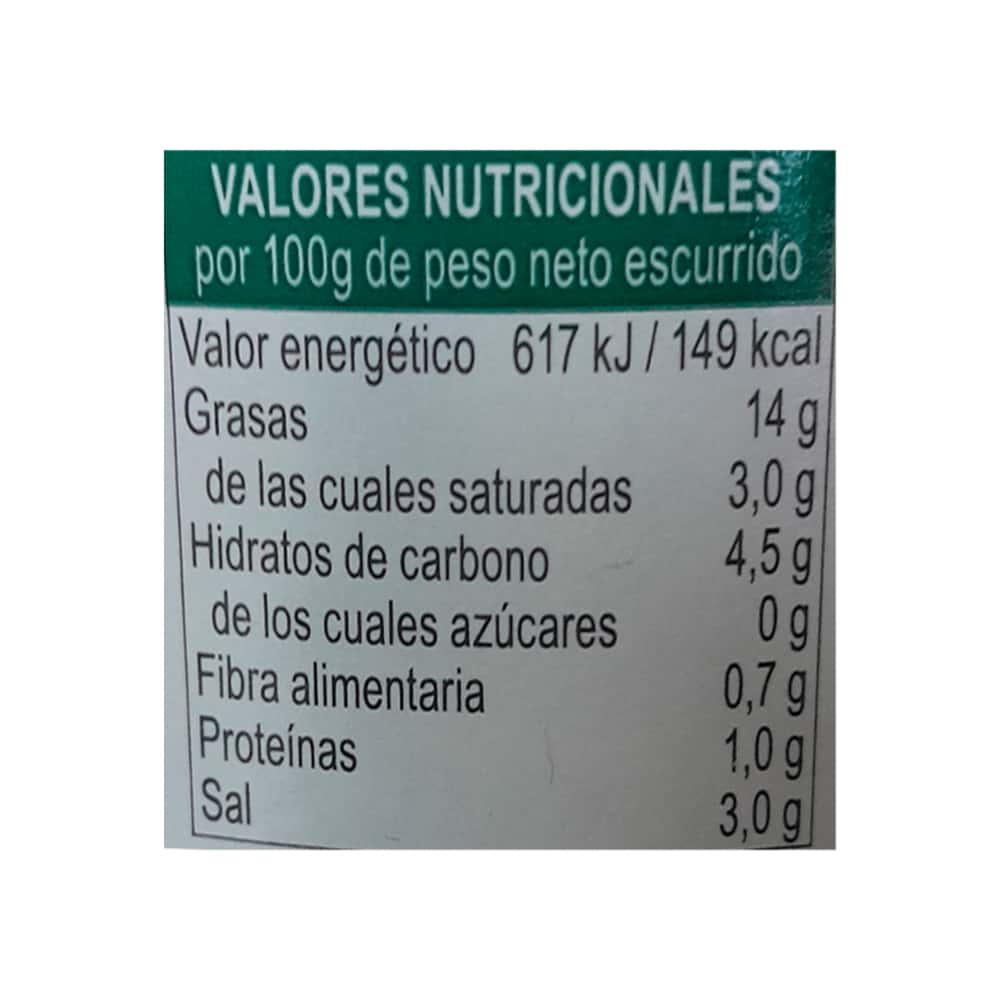 Aceitunas verdes sin hueso Vima Foods (1.82 kg / 4.01 lb) - Miniatura 4