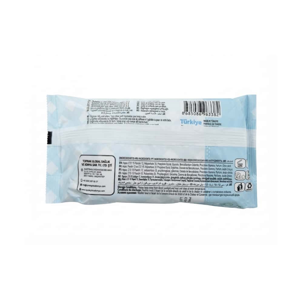 Toallas húmedas sin alcohol Puggy (120 U) - Miniatura 2