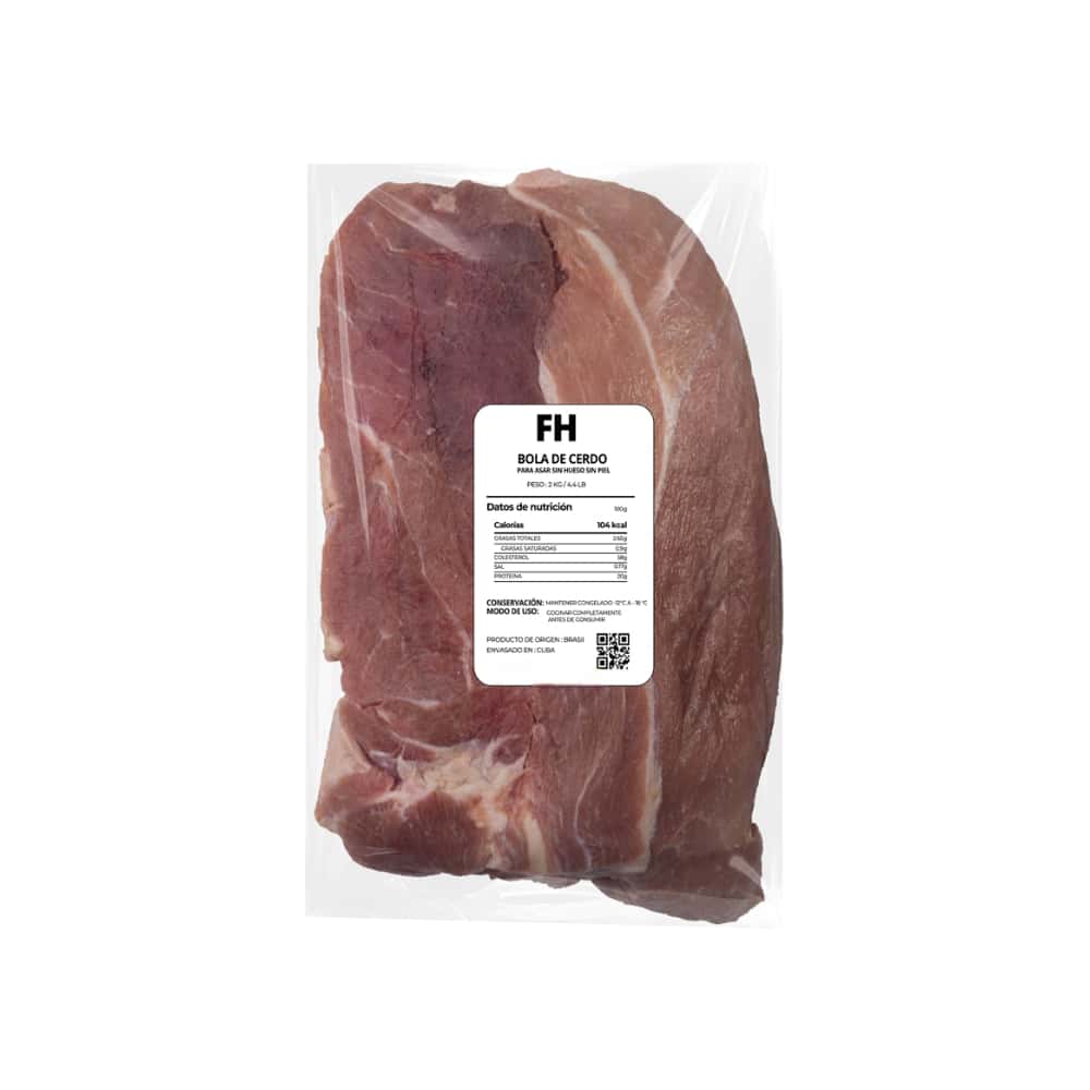 Bola de cerdo para asar sin piel y sin hueso Fresco Habana (2 kg / 4.4 lb) - Miniatura 2
