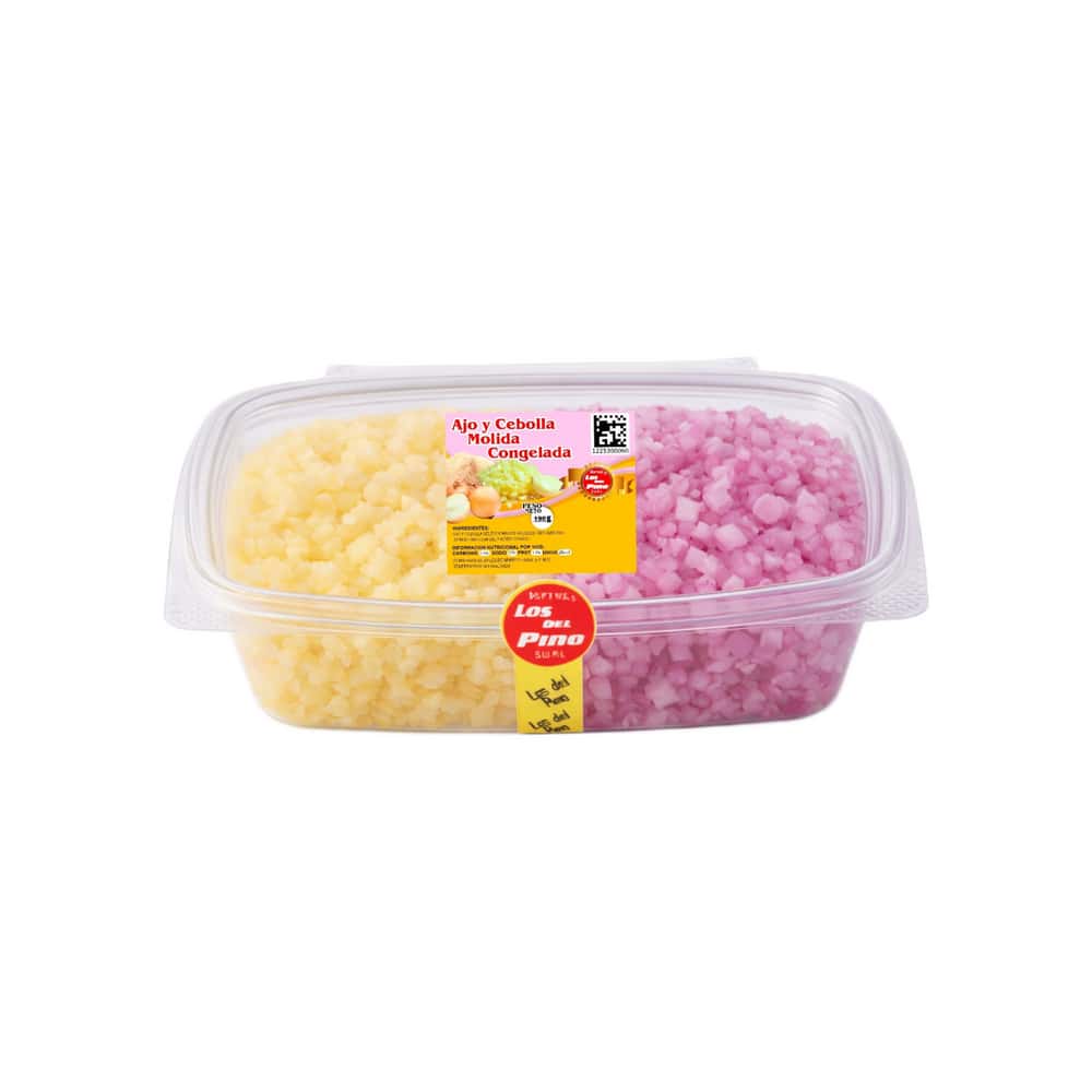 Ajo y cebolla molida congelada Los del Pino (190 g / 6.70 oz) - Miniatura 2
