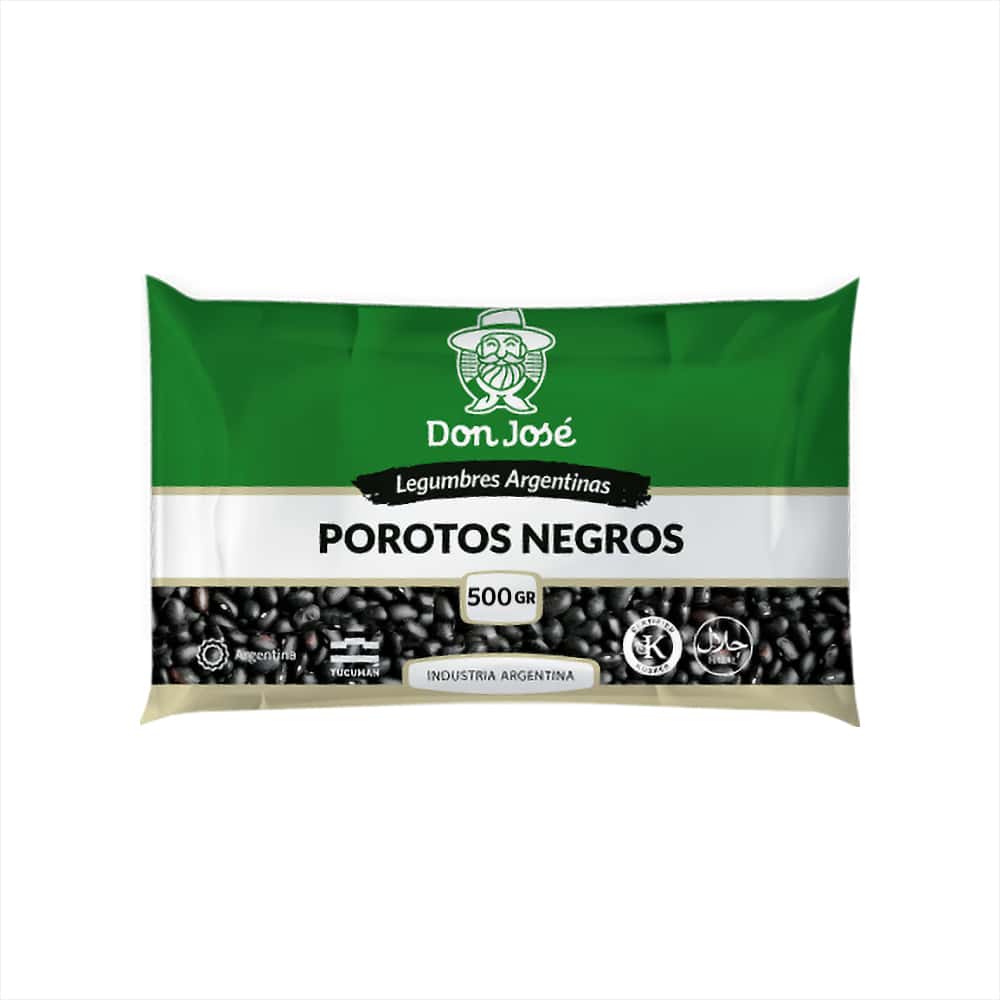 Frijoles negros Don José (500 g / 1.1 lb) - Miniatura 1