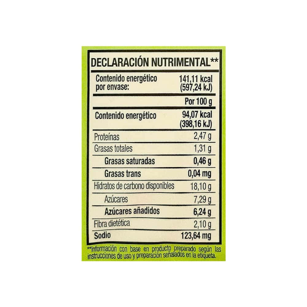 Cereal de avena instantánea sabor a manzana y canela Great Value (40 g / 1.4 oz) - Miniatura 4