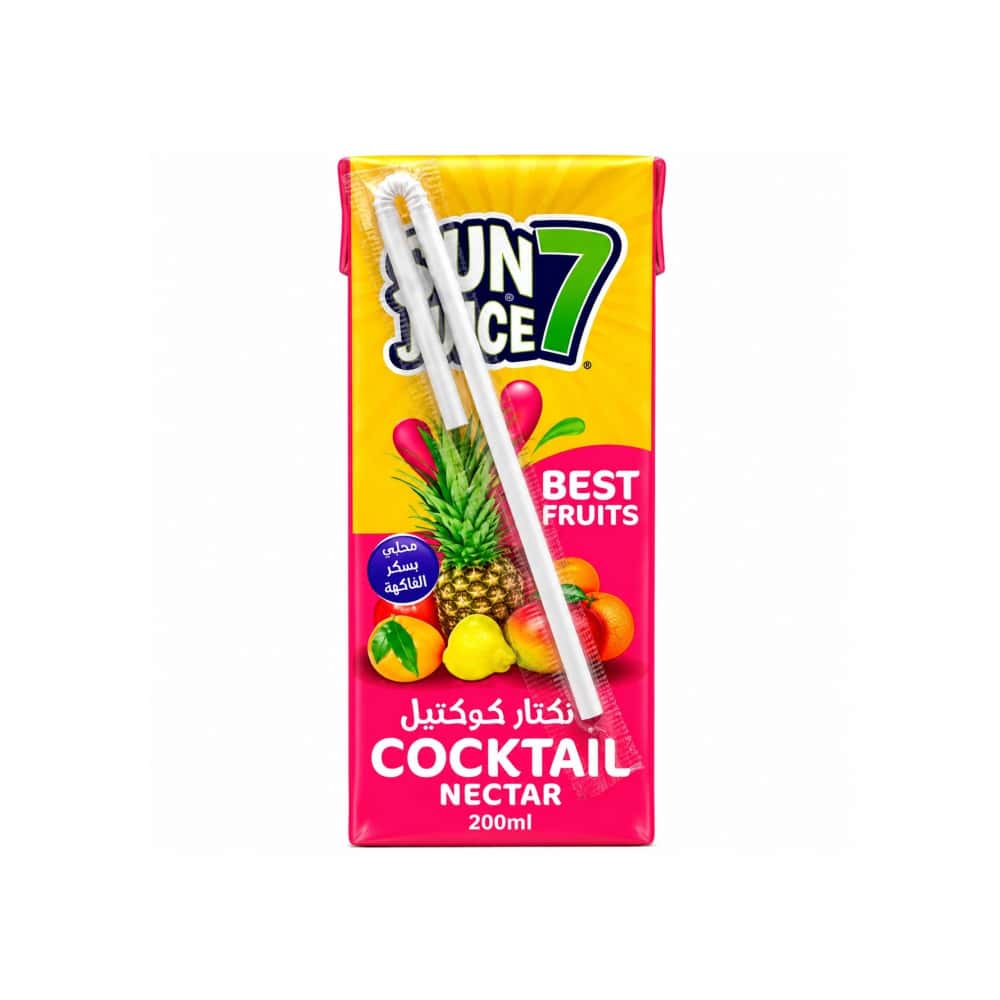 Néctar de frutas sabor cóctel Sun Juice 7 (200 ml / 6.76 floz) - Miniatura 2