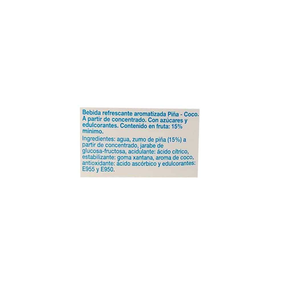 Jugo de piña y coco Santa Isabel (1 L) - Miniatura 3