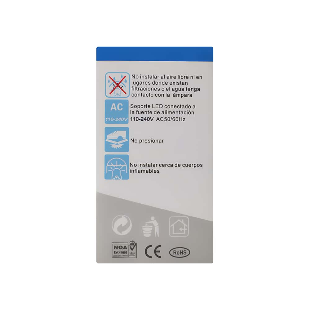 Bombillo LED 9 W luz blanca Lumi - Miniatura 3