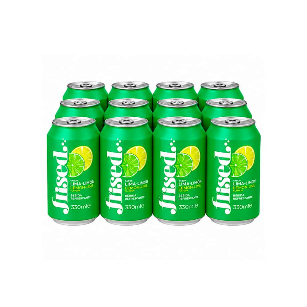 Refresco de lima-limón Frised (12 x 330 ml) - Miniatura 1