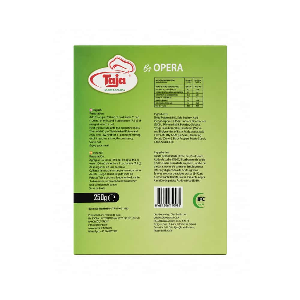Puré de papas Taja (250 g / 8.82 oz) - Miniatura 2