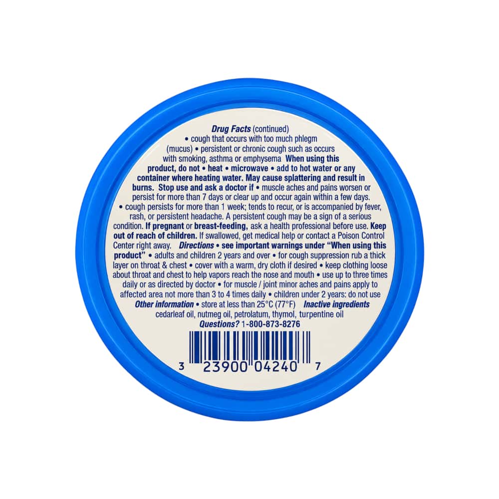 VapoRub ungüento Vicks (12 g) - Miniatura 3