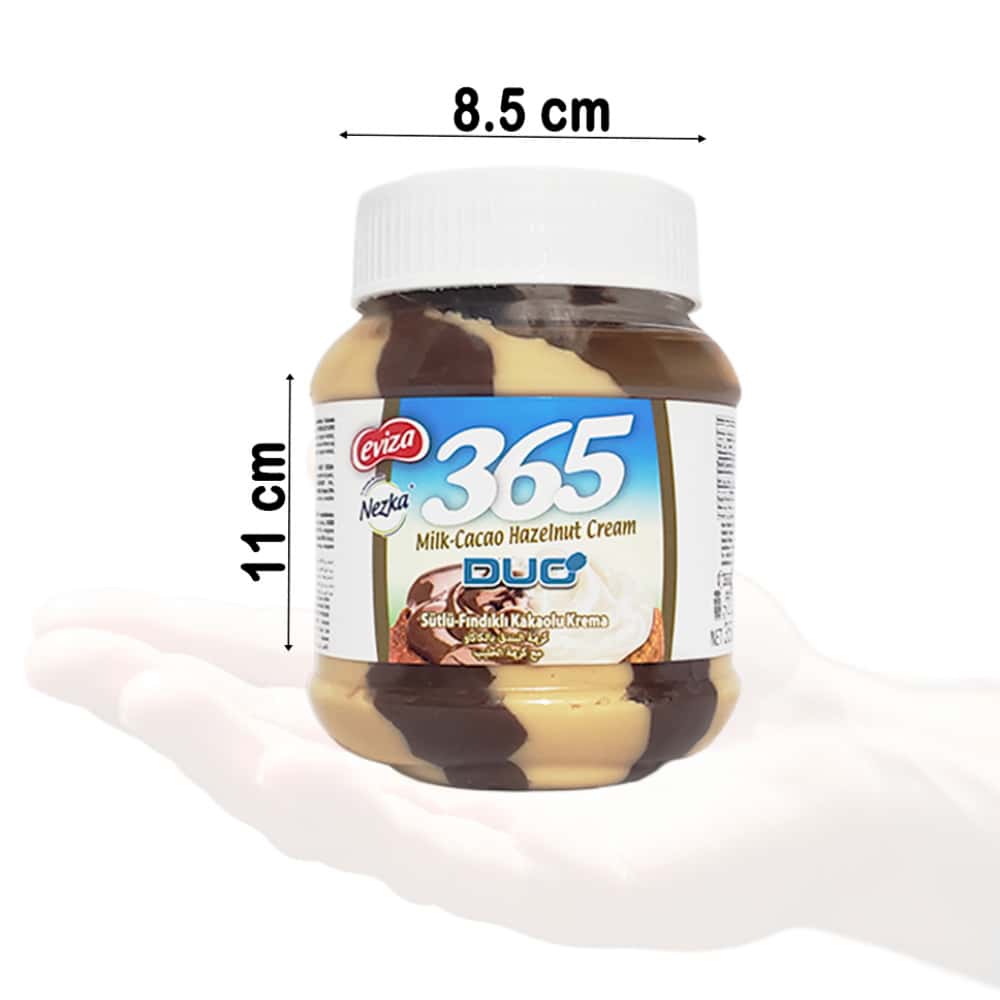 Crema de avellanas con leche y cacao Neska 365 (350 g / 12.4 oz) - Miniatura 4