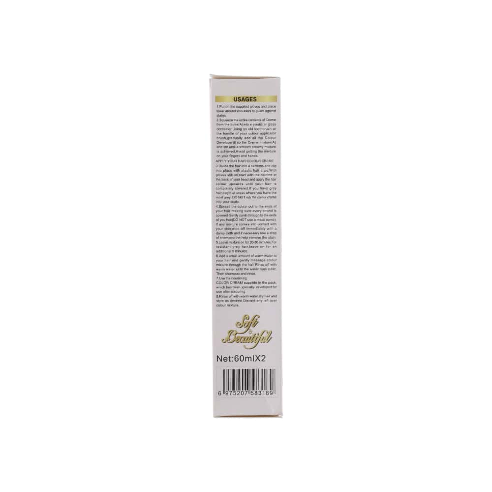 Tinte en crema para el cabello No. 22.0 negro natural LTQ (120 ml) - Miniatura 4