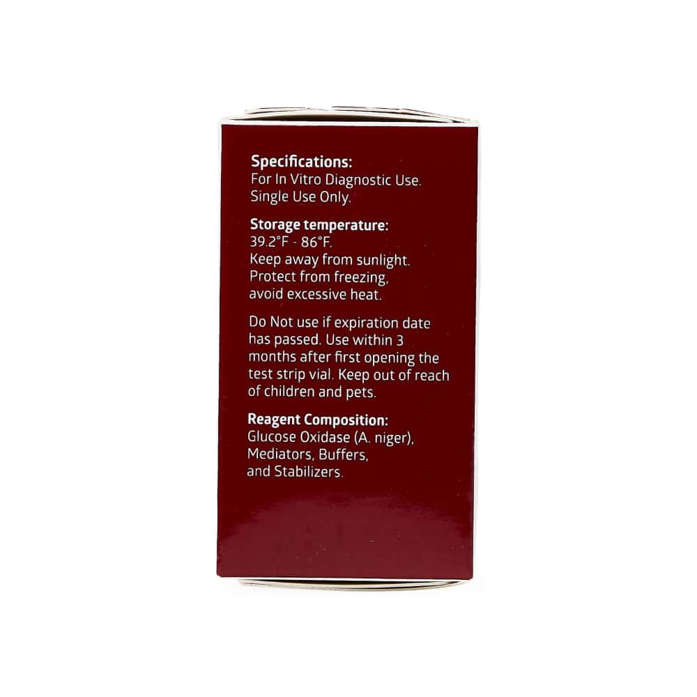 Tiras reactivas de glucosa en sangre EvenCare ProView Medline 50 unidades - Miniatura 4