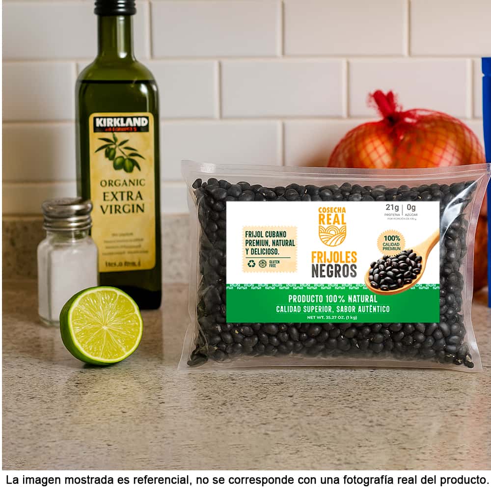Frijoles negros Cosecha Real (4 x 1 kg / 2.2 lb) - Miniatura 5