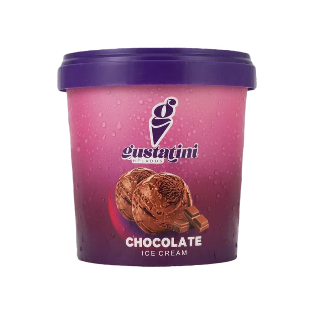 Helado de chocolate Gustatini (500 ml) - Miniatura 1