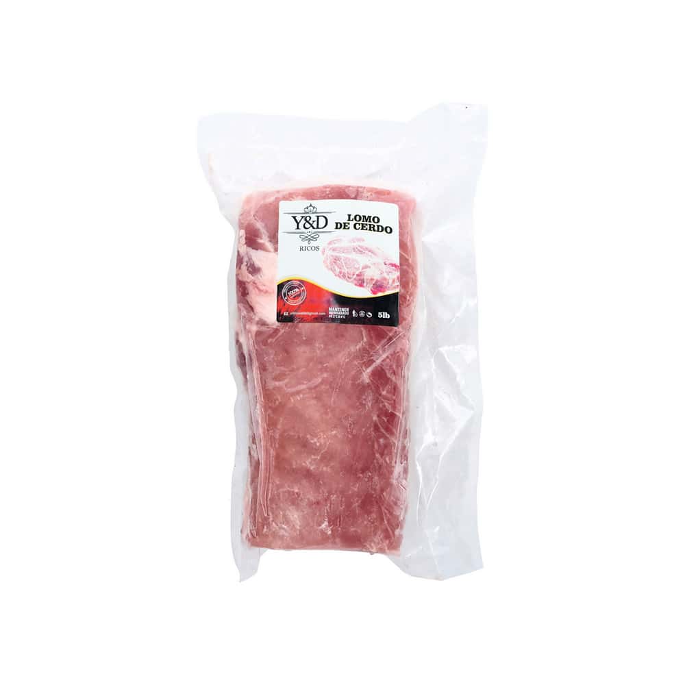Lomo de cerdo sin piel y sin hueso Y&D Ricos (2.27 kg / 5.0 lb) - Miniatura 1