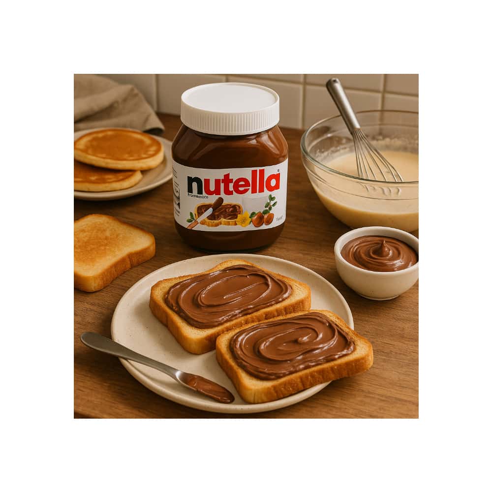 Crema de avellanas con cacao Nutella Ferrero (350 g / 12.3 oz) - Miniatura 5
