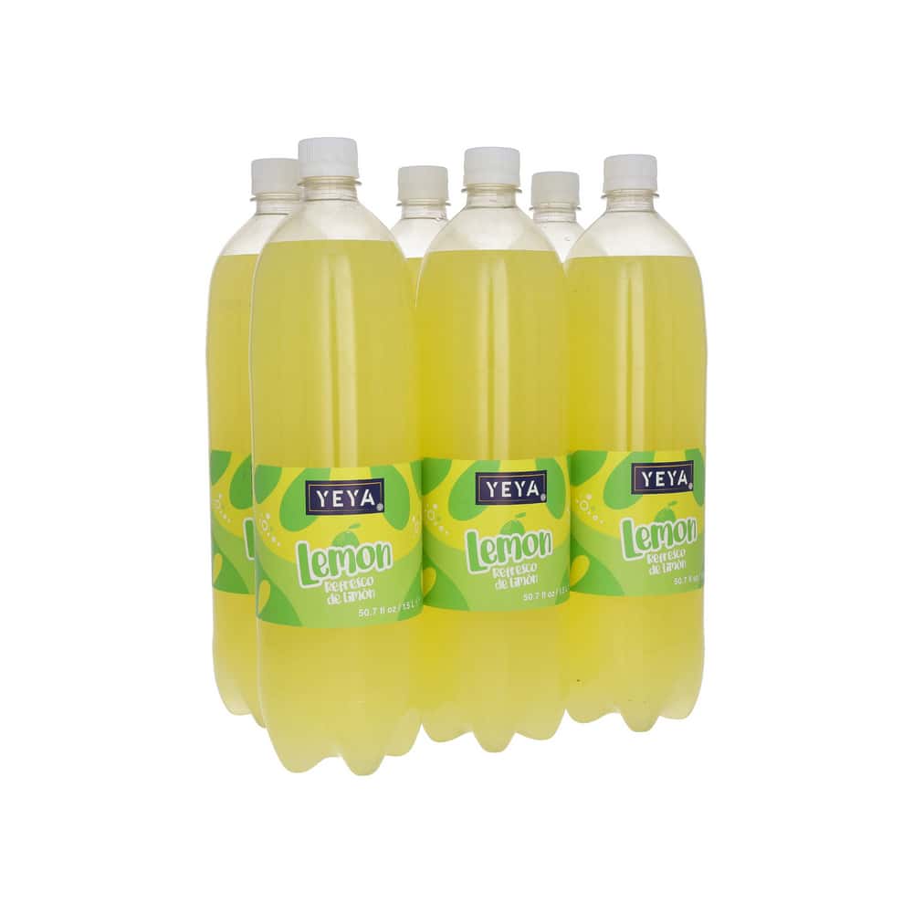 Refresco gaseado de limón YEYA (6 x 1.5 L / 50.7 fl oz) - Miniatura 1