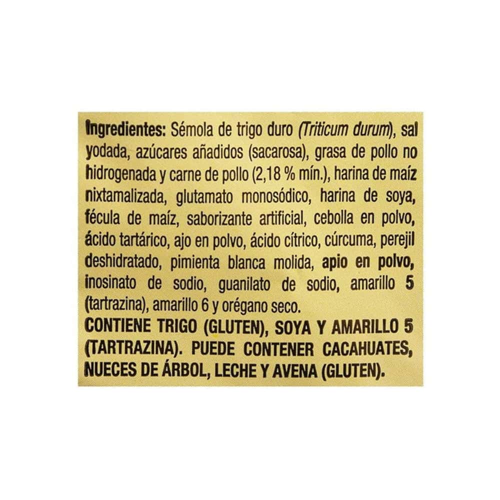 Sopa de pasta fideo con sabor a pollo Great Value (95 g / 3.35 oz) - Miniatura 4