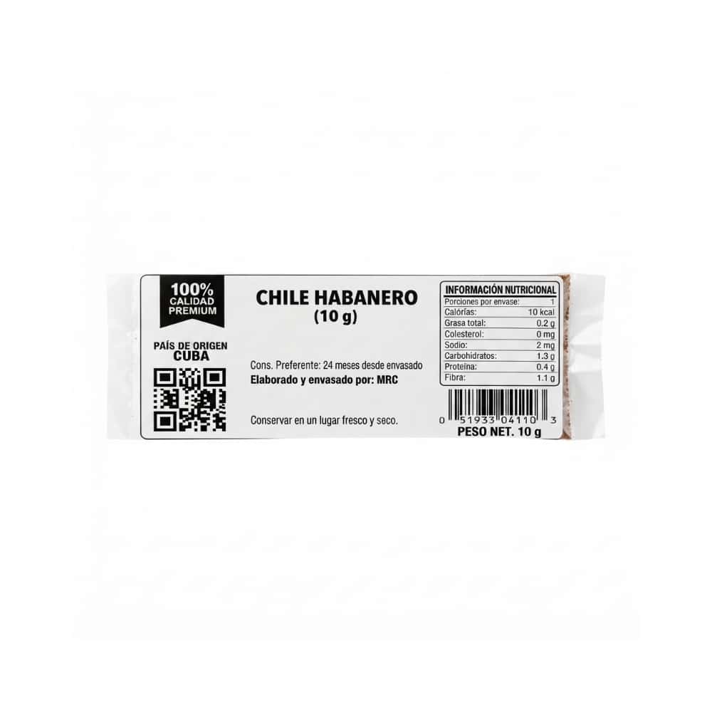 Chile Habanero en Polvo MRC (10 g) - Miniatura 1