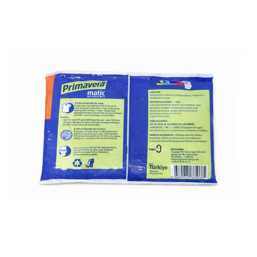 Detergente en polvo Primavera Matic (300 g / 10.58 oz) - Miniatura 2
