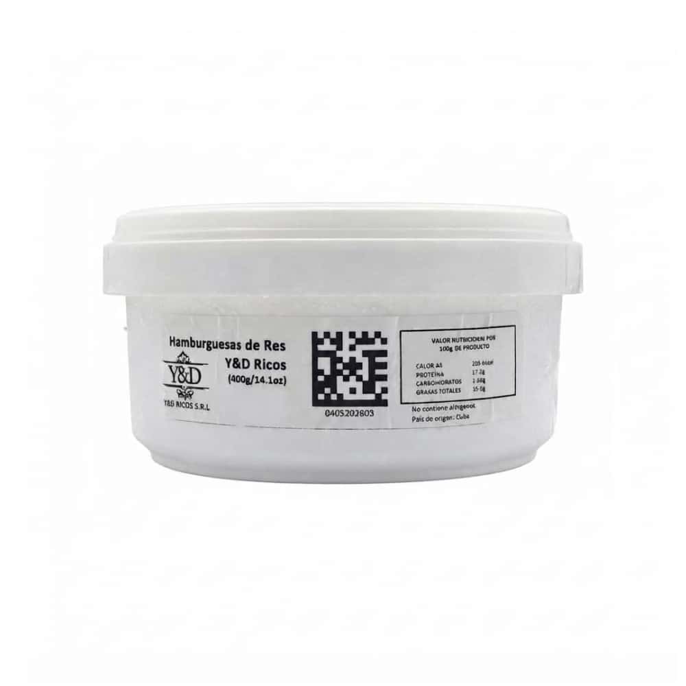 Hamburguesas de res Y&D (400 g / 14.11 oz) - Miniatura 3