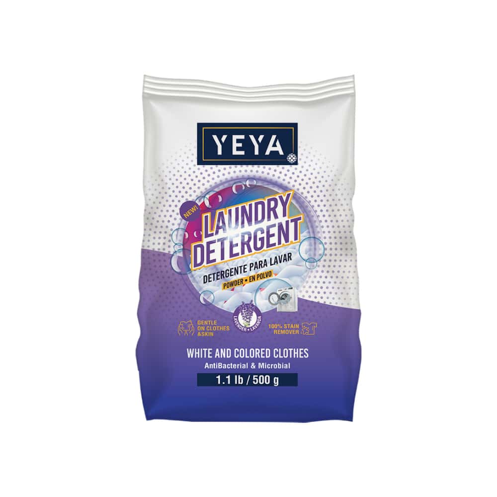 Detergente en polvo con aroma a lavanda YEYA (500 g / 1.1 lb) - Miniatura 1