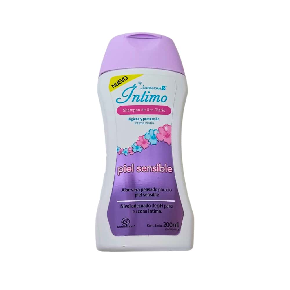 Champú de uso diario piel sensible aloe vera Lomecan Íntimo (200 ml / 7 fl.oz) - Miniatura 1