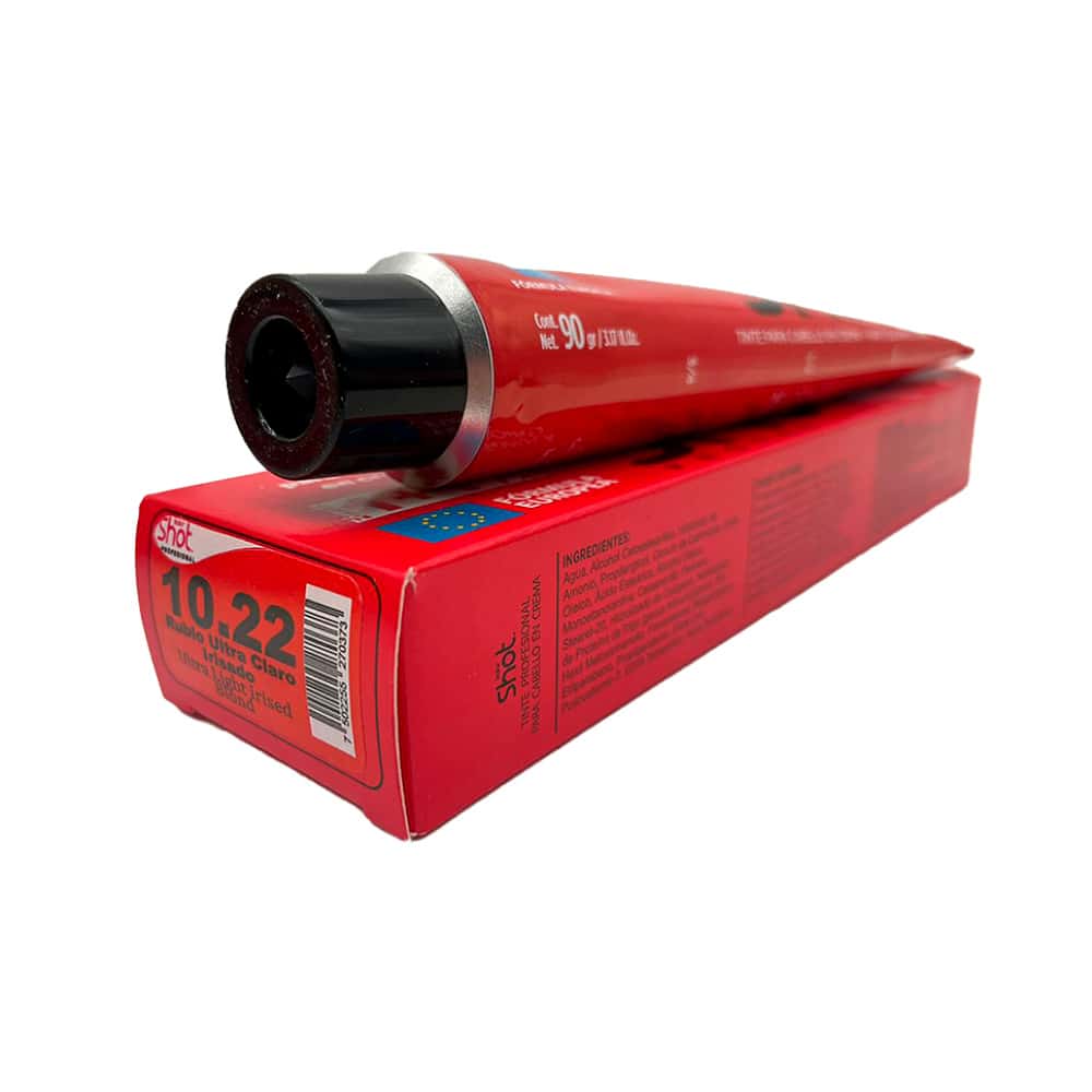 Tinte en crema rubio ultra claro irisado Kolor Shot 10.22 (90 g / 3.17 oz) - Miniatura 8