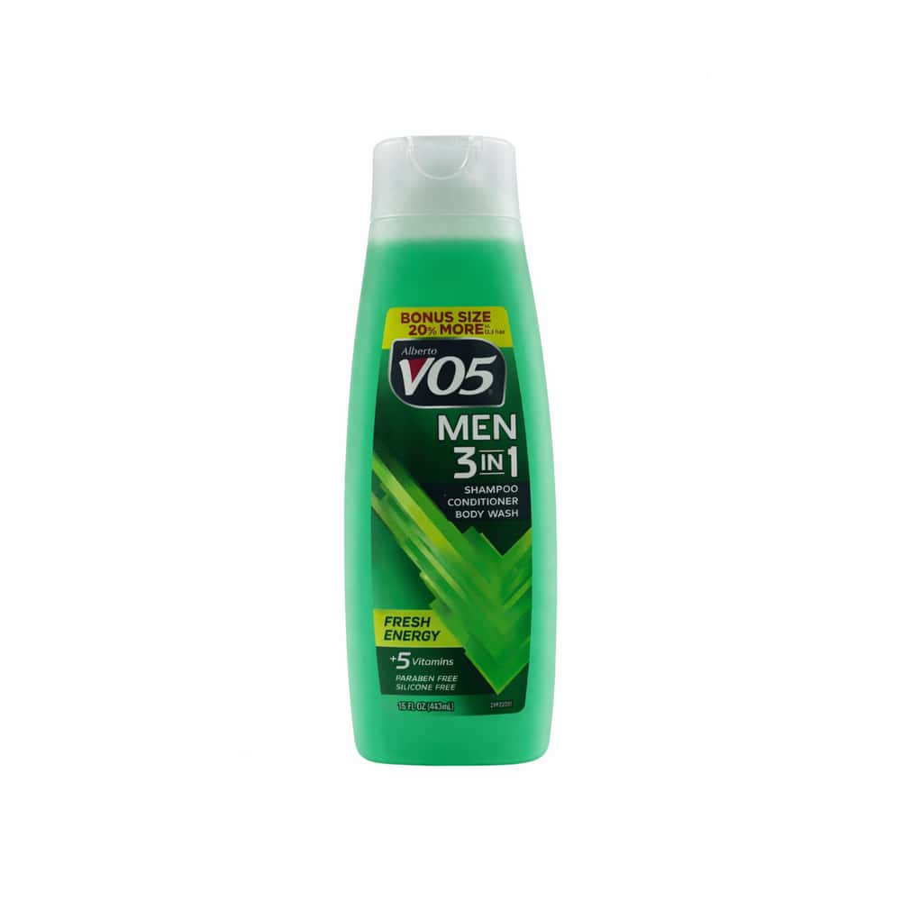 Champú 3 en 1 energía fresca Alberto VO5 (443 ml / 15 fl oz) - Miniatura 1