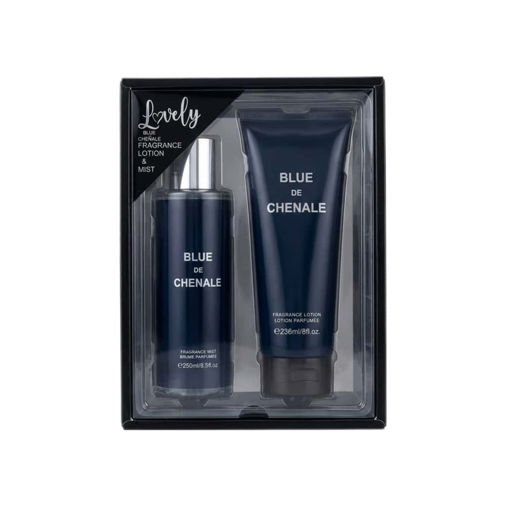 Kit de colonia y crema Blue de Chenale - Miniatura 1