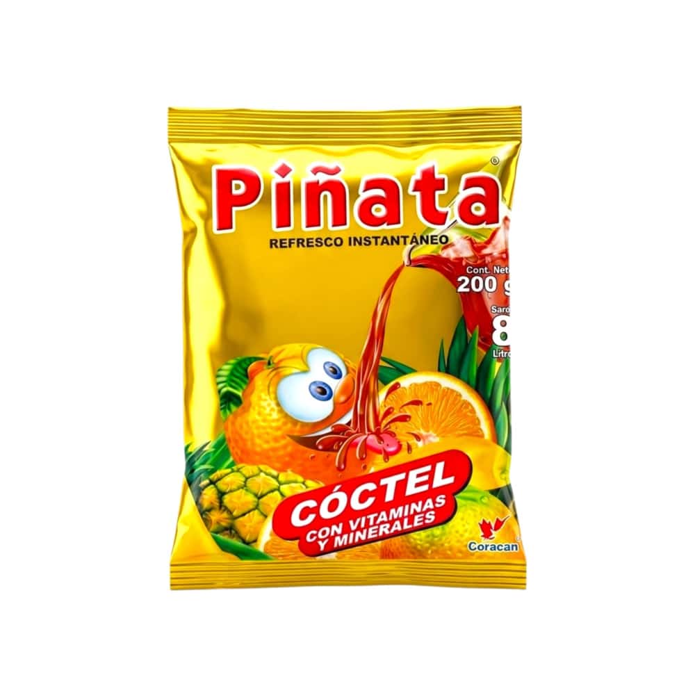 Refresco instantáneo sabor cóctel Piñata (200 g / 7 oz) - Miniatura 1