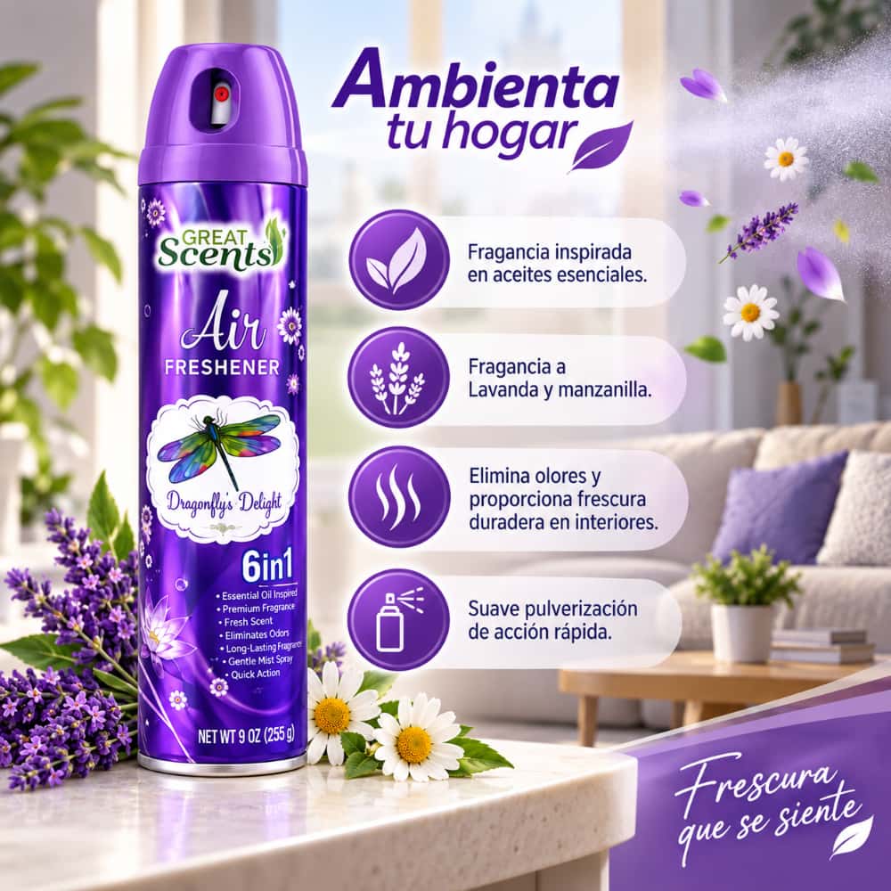 Ambientador con fragancia lavanda y manzanilla Great Scents (255 g / 9 oz) - Miniatura 4