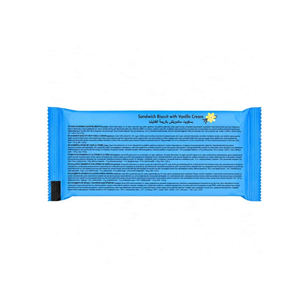 Galleta sándwich con crema de vainilla Kremali Nukka (56 g / 1.97 oz) - Miniatura 2