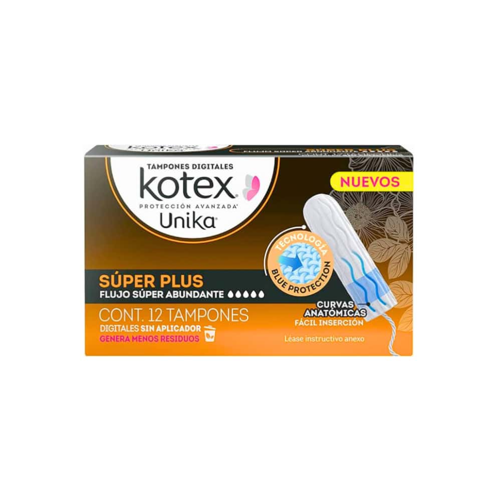 Tampones digitales súper plus Unika Kotex - Miniatura 3