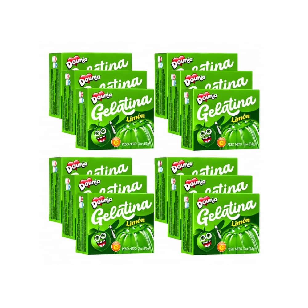 Gelatina con sabor a limón Dounia (12 x 85 g / 3 oz) - Miniatura 1