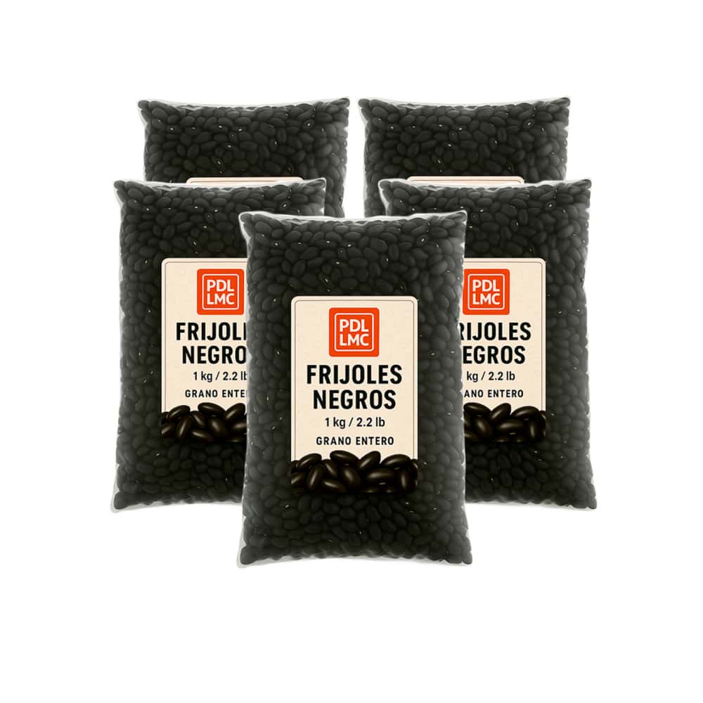 Frijoles negros (5 x 1 kg / 2.2 lb) - Miniatura 1