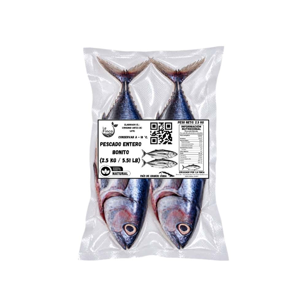 Pescado entero Bonito La Finca (2.5 kg / 5.51 lb) - Miniatura 2