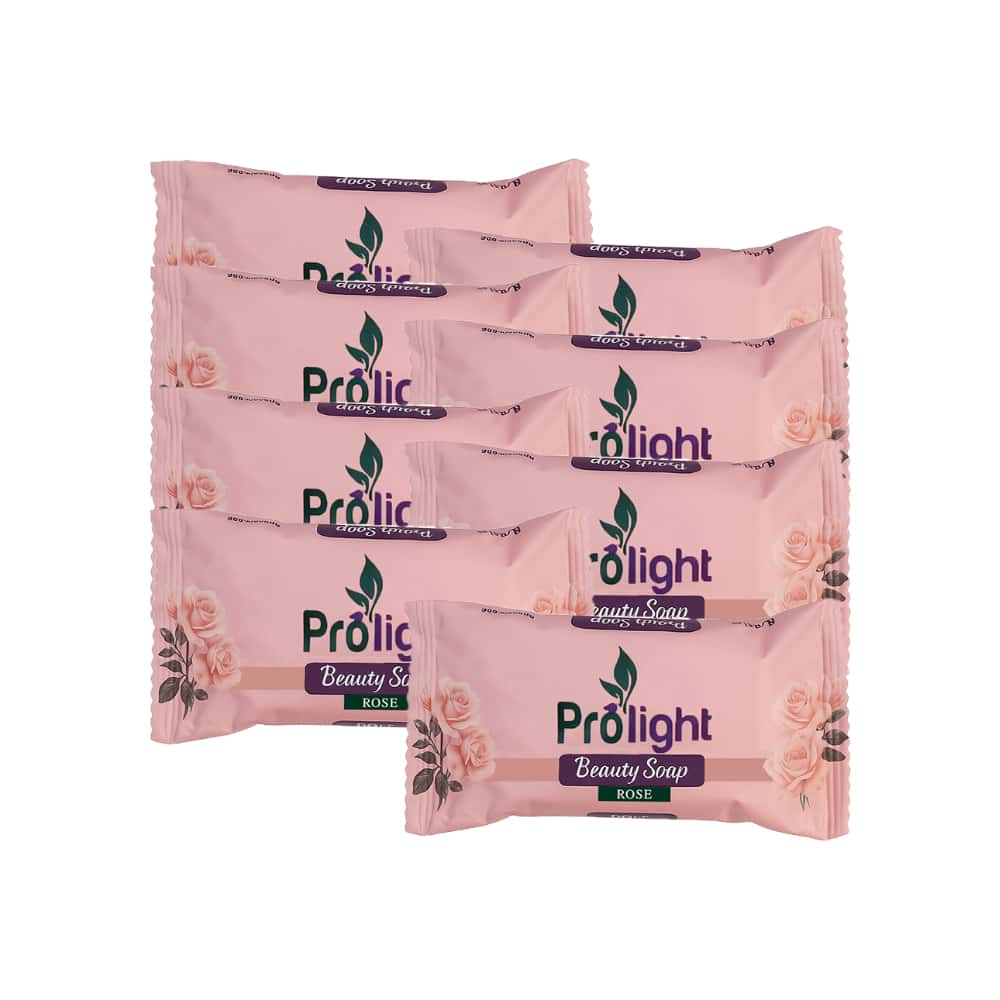 Jabón de belleza con fragancia a rosas Prolight (8 x 100 g / 3.52 oz) - Miniatura 1