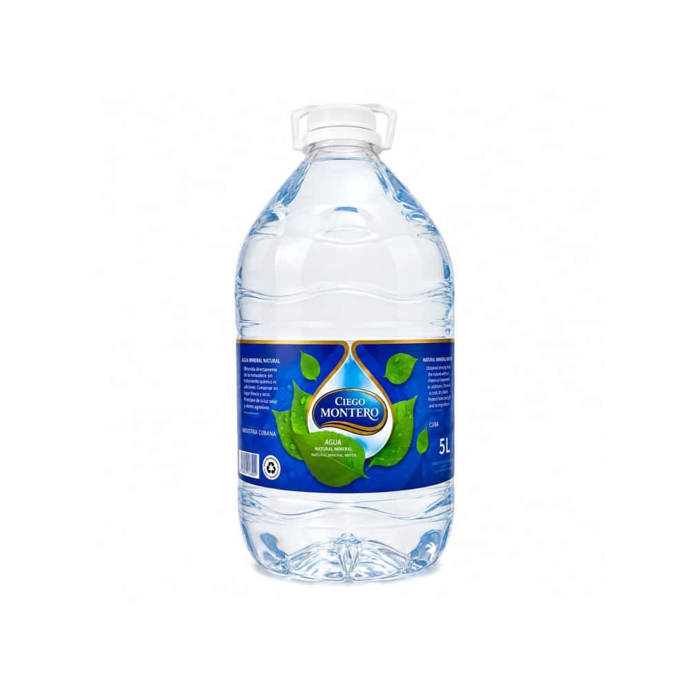 Agua mineral natural Ciego Montero (5000 ml) - Miniatura 5