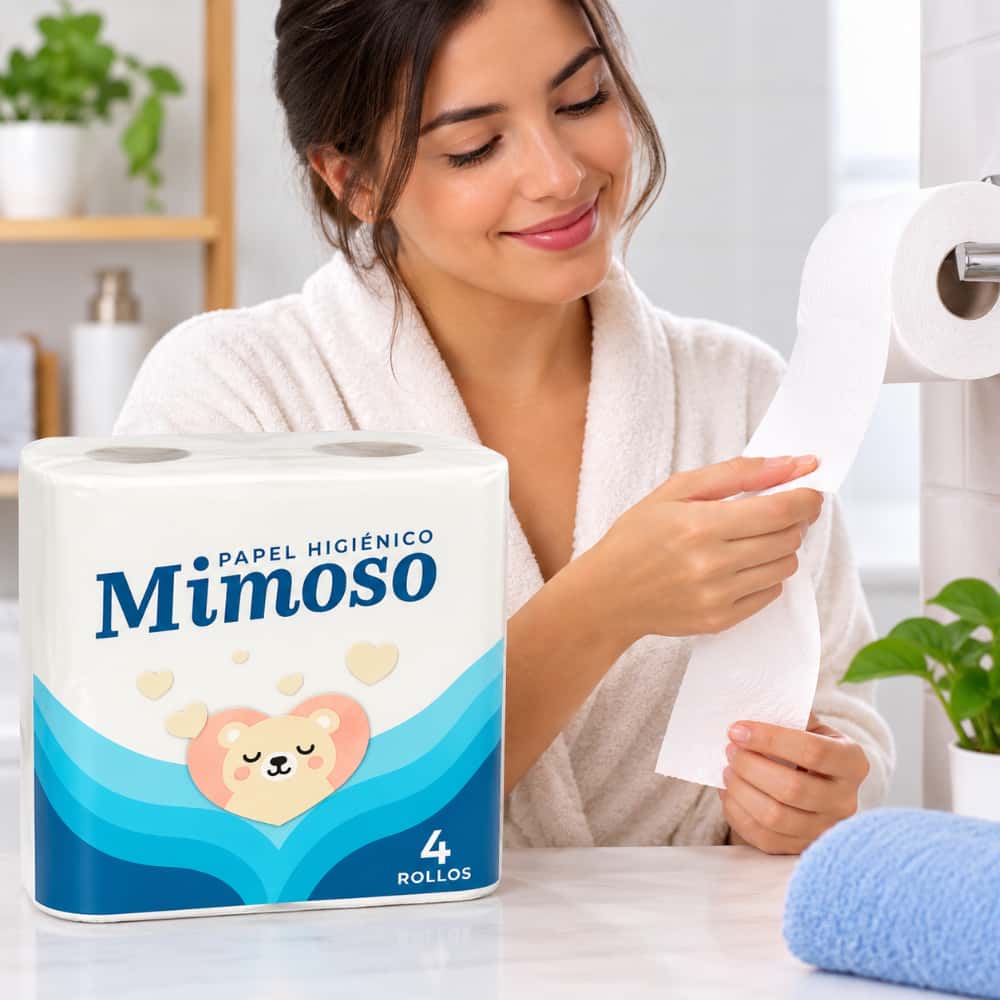 Papel higiénico Mimoso (4 U) - Miniatura 4