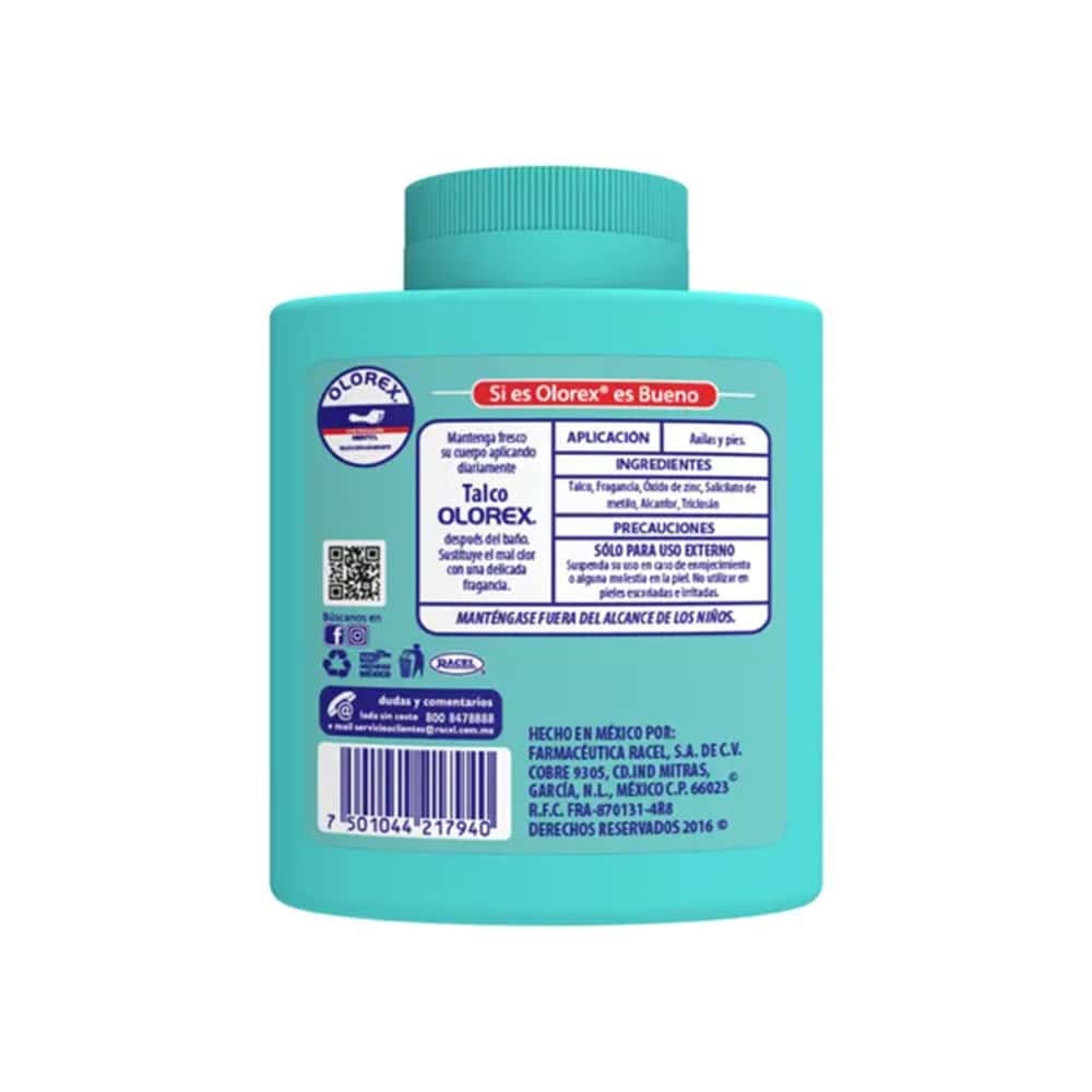 Talco mentolado para los pies Olorex (130 g / 4.58 oz) - Miniatura 4