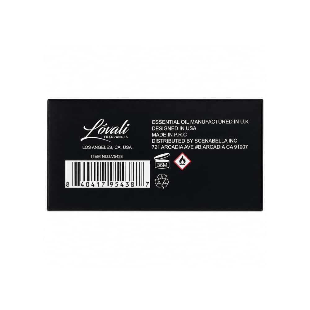Perfume para hombre Franker Black Lovali (100 ml / 3.4 fl oz) - Miniatura 3