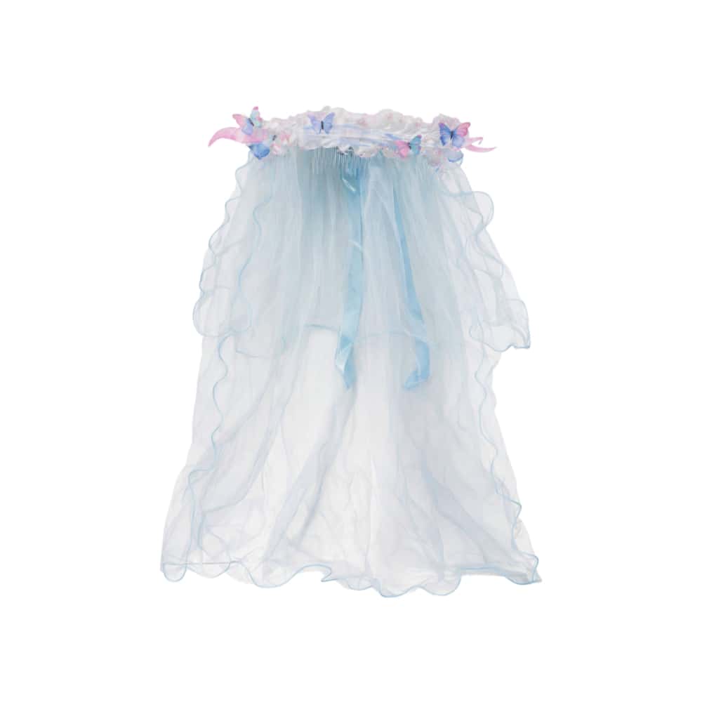 Velo azul para niña Tiara - Miniatura 3