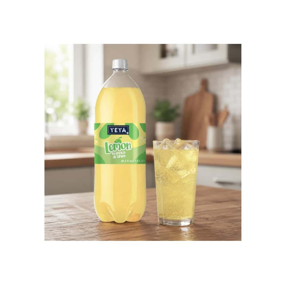 Refresco gaseado de limón YEYA (6 x 1.5 L / 50.7 fl oz) - Miniatura 4