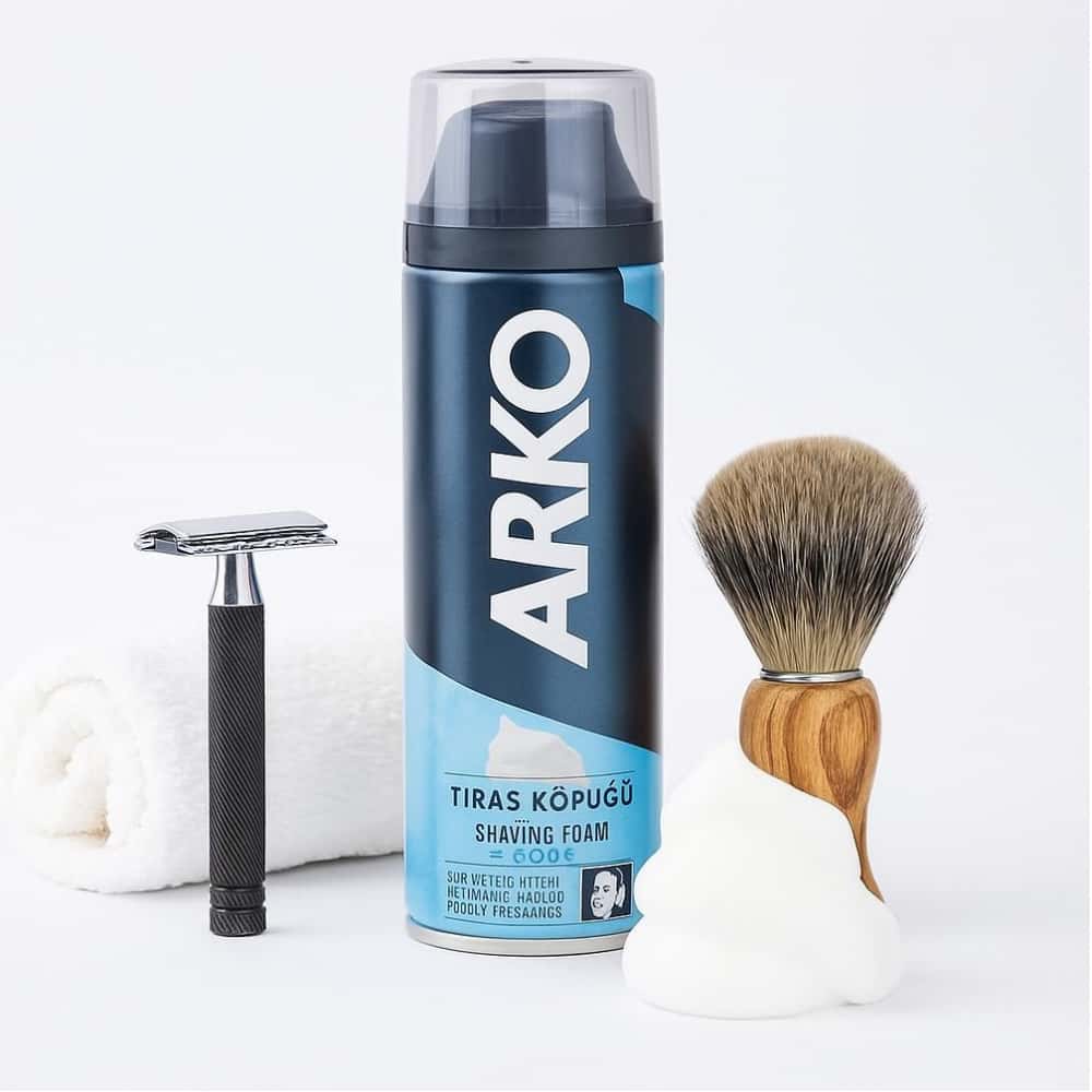 Espuma de afeitar fresca Arko (200 ml) - Miniatura 4