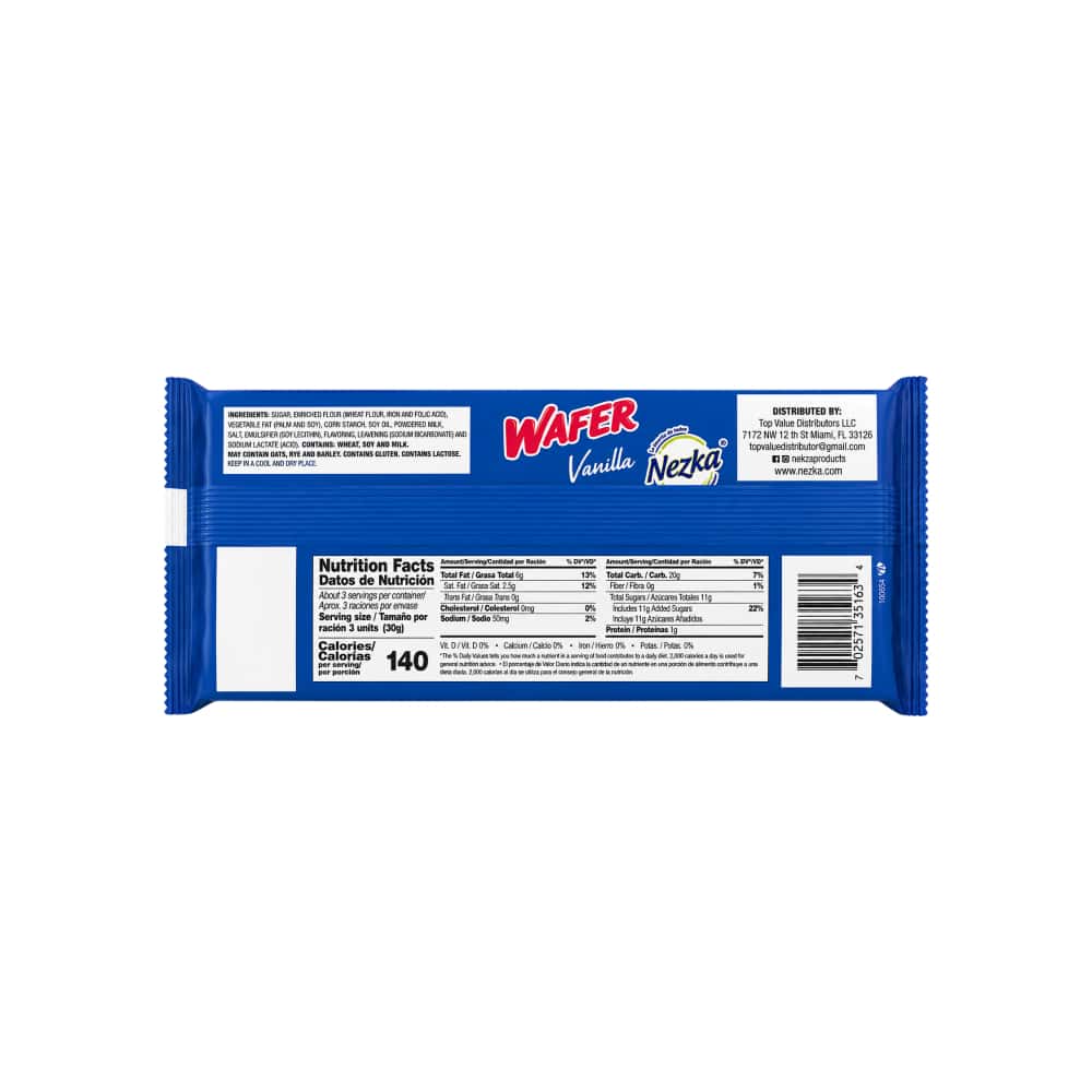 Sorbeto con relleno sabor vainilla Nezka (80 g / 2.82 oz) - Miniatura 2