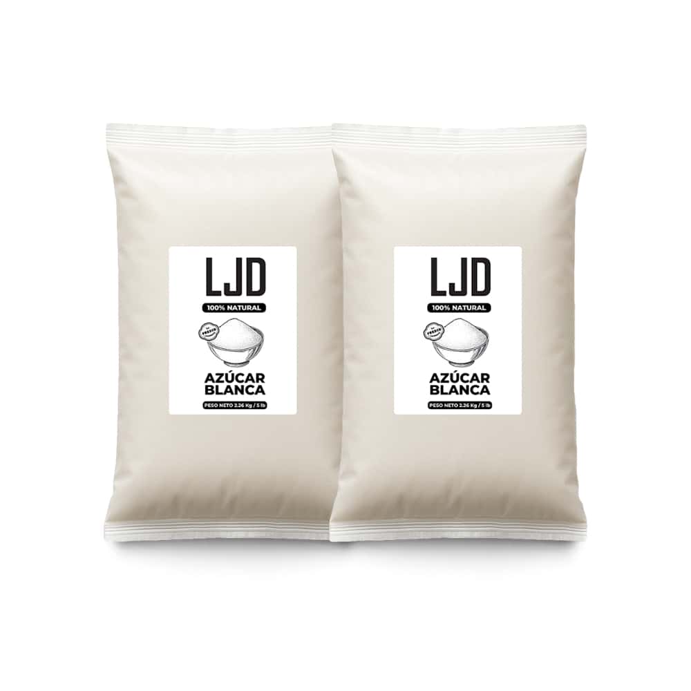 Azúcar blanca LJD (2 x 2.26 kg / 5 lb) - Miniatura 1